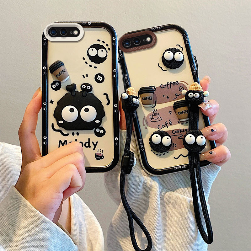 ốp lưng  iphone 7 plus ốp lưng iphone 8 plus Ốp điện thoại hình búp bê 3D dễ thương cho iphone 7 plus .