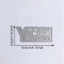 Cây Kim Loại Chết Cắt Chúc Mừng Sinh Nhật Cắt Chết Cho Album Thêu Sò Trang Trí