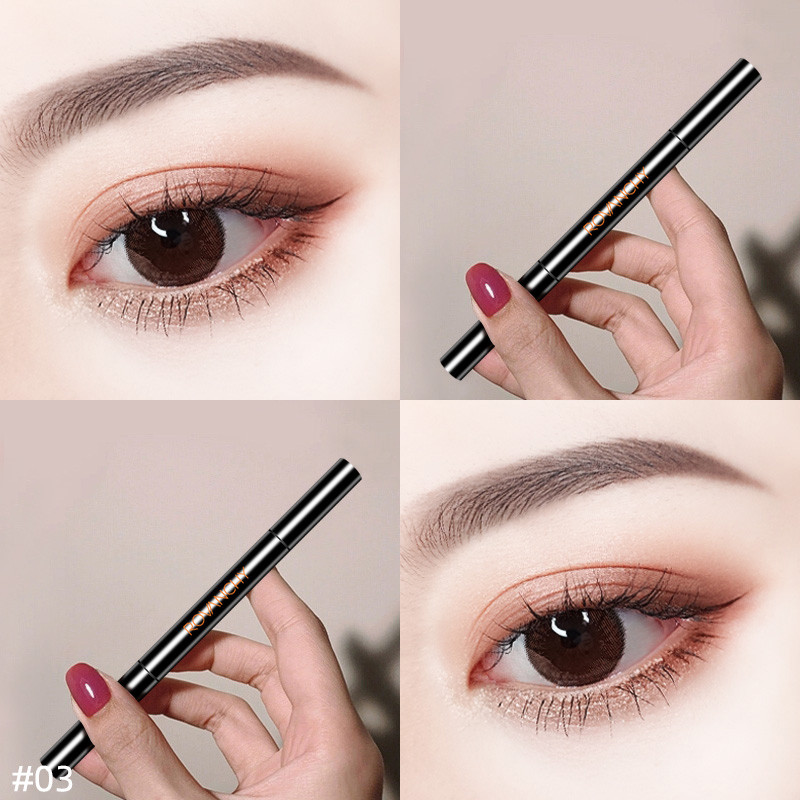 R997 Chì Kẻ Mày 2 Đầu Chống Nước, Lâu Trôi ROVANCHY – Kẻ Mày Tự Nhiên, Bền Màu, Dễ Kẻ Cho Người Mới