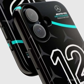 Ốp điện thoại dùng cho iPhone 2025-KIMI ANTONELLI MERCEDES Ốp điện thoại iPhone16promax hai trong một dùng cho iPhone 2025-KIMI ANTONELLI MERCEDES Ốp 13/1211 bảo vệ đội xe mẫu nổ iPhone15 phelin 14 LUAA