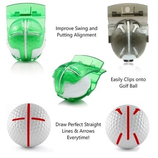 Bút đánh dấu căn chỉnh Golf Line Clip Marker, bản mẫu, công cụ căn chỉnh