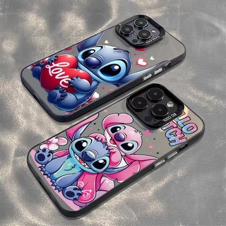 Phim Hoạt Hình Disney Dễ Thương Stitch Dành Cho Tecno CAMON 30S 30 POP9 Spark GO1 30C 10Pro 8c 9 6Go 10 10C 20 20C Matte Lens Bảo Vệ Mạ Vỏ Điện Thoại