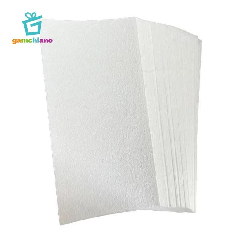 100 Tờ Saxophone Giấy Vệ Sinh Nhạc Cụ Làm Sạch Dụng Cụ Bảo Trì Woodwind Pad Clarinet Pad Cotton Thấm Hút Miếng Lót