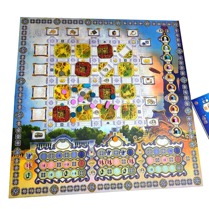 Boardgame Barcelona Xây Dựng Thành Phố Tigar