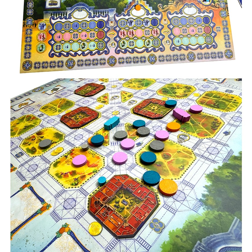 Boardgame Barcelona Xây Dựng Thành Phố Tigar