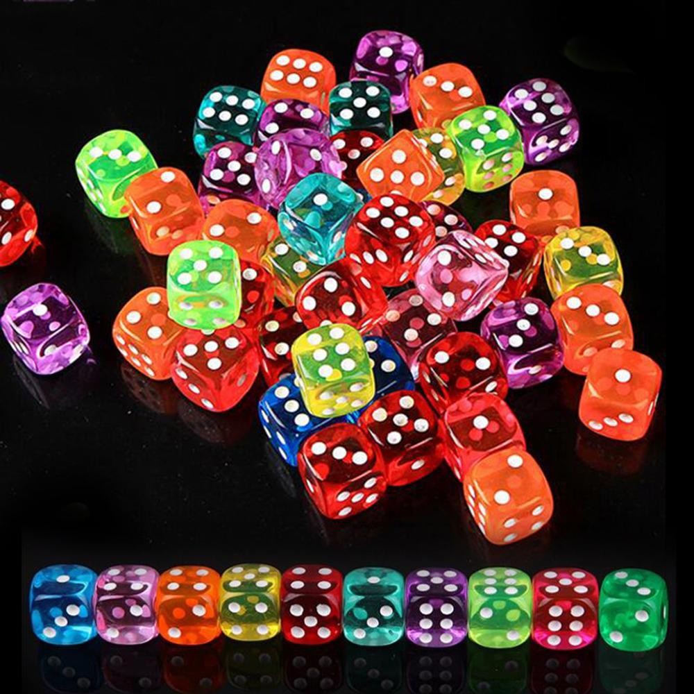 Xúc xắc xí ngầu nhựa chơi các loại boardgame Tigar