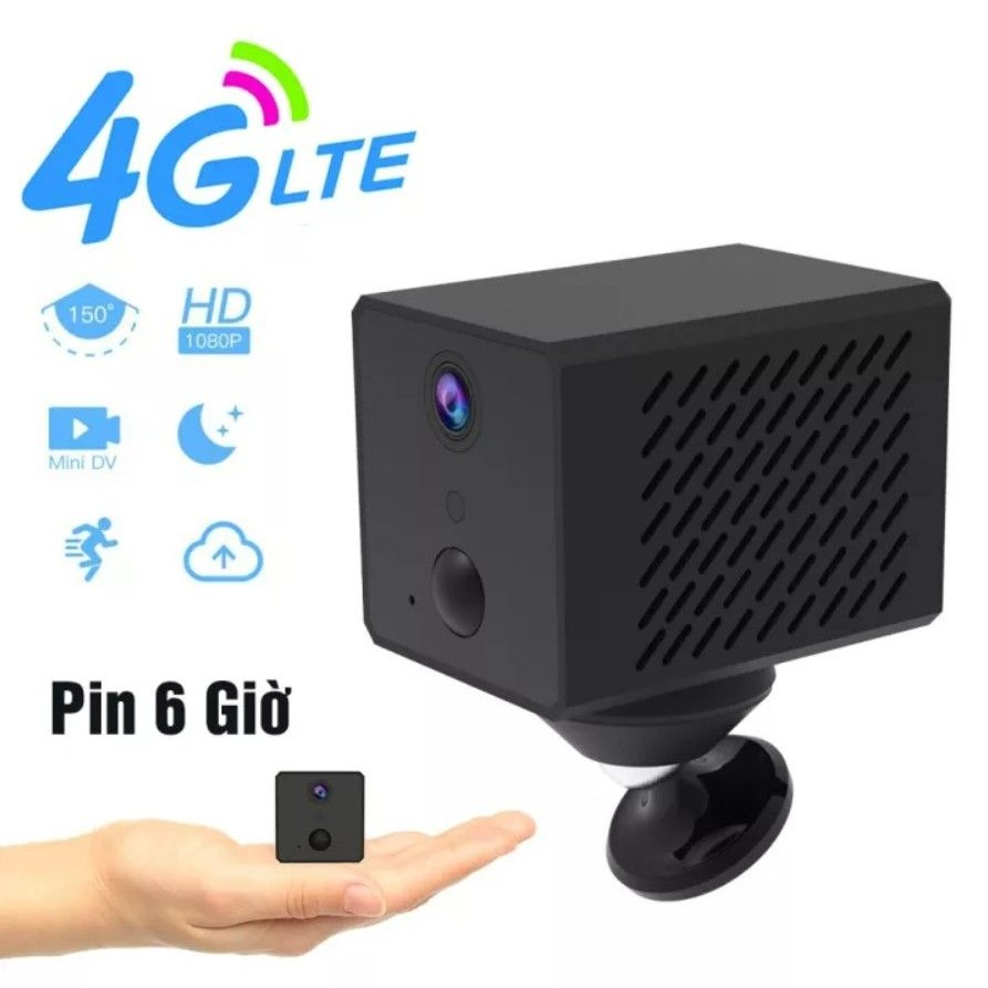 Camera Sim 4G Mini - Camera Quan Sát Không Dây Full HD - Dễ Dàng Lắp ...