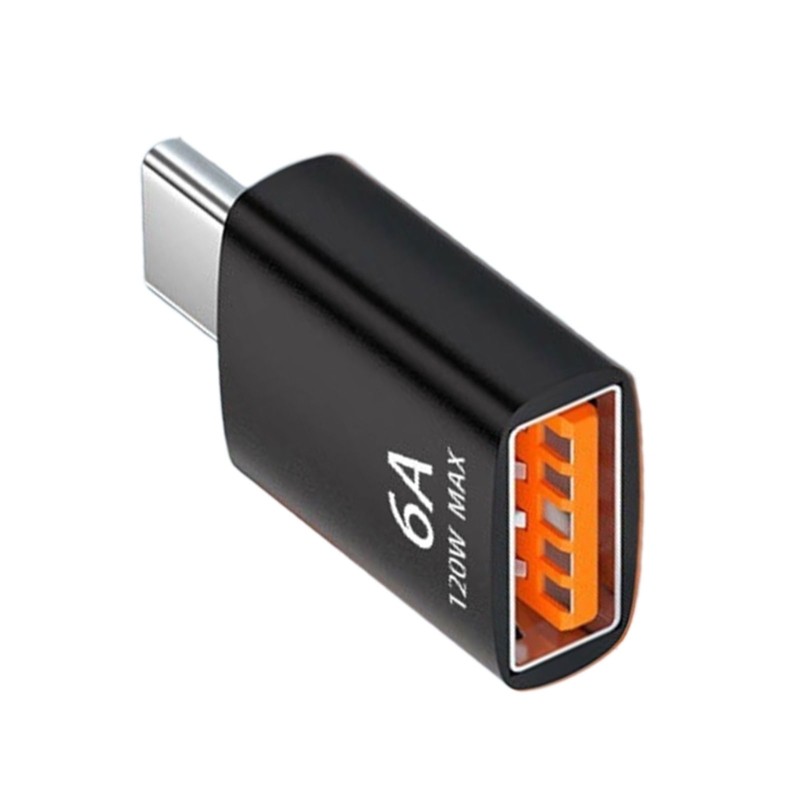 Fol Portable Type C sang USB 3 1 Bộ chuyển đổi kim loại để hỗ trợ thiết bị đa chức năng