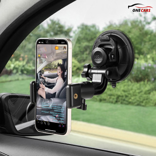 Kẹp Để Điện Thoại Ô Tô, Giá Đỡ Điện Thoại Trên Xe Hơi Hít Kính - GDDT02