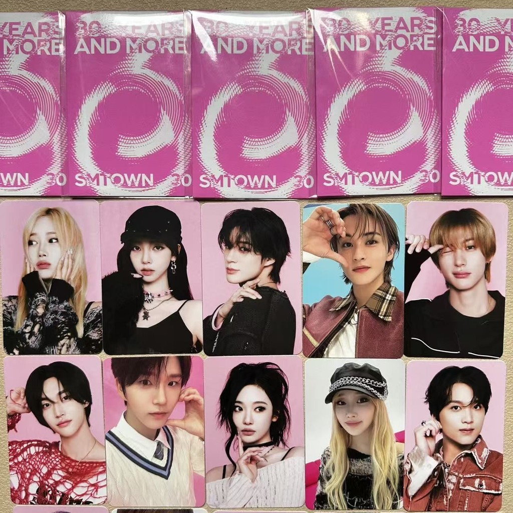 Thẻ ảnh SMTOWN 2025 RIIZE NCT æspa MD Fortune Scratch