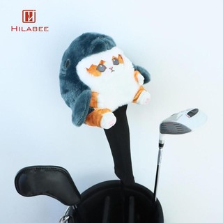 Hilabee Driver Club Head Cover Golfer Thiết Bị Bảo Vệ Ngộ nghĩnh Đáng Yêu Mới Lạ Sang Trọng Cho