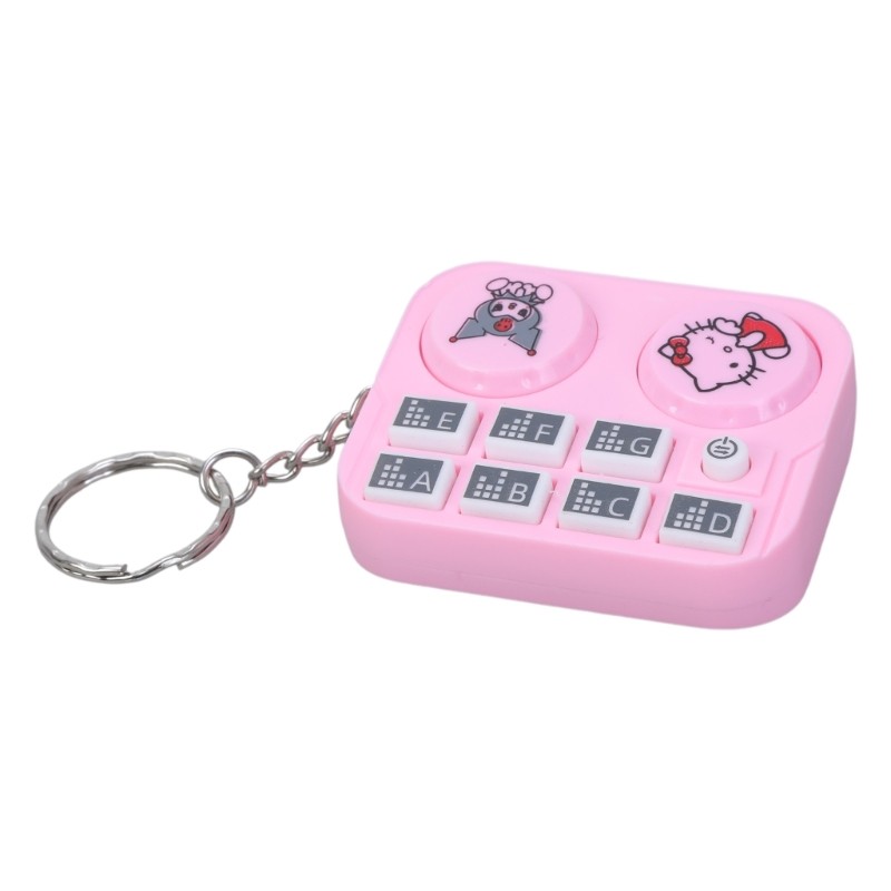 PPY Elegant Charm DJ Mixer Móc khóa Phụ kiện di động dành cho những người đam mê âm nhạc