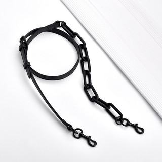 Dây đeo túi, Thích hợp cho Presbyopic  keepall25 Dây chuyền trang trí màu cam Acrylic sửa đổi Samurai đen, Túi đeo chéo da bò Dây đeo vai dài, Phụ kiện túi Boutique