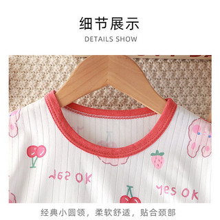 (6M-12Y) Bộ Quần Áo Bé Gái & Bé Trai Mùa Hè Mới Cotton In Hình Đầy Đủ Quần Áo Bé Trai Và Bé Gái Bộ Quần Áo Cho Bé Phần 1