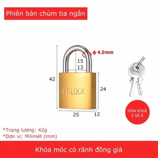 Ổ khóa bấm siêu bền, Ổ khóa cửa bấm tri vàng theo công nghệ Nhật Bản chịu lực cực kỳ chắc chắn  FERRAMENTA