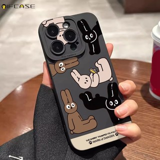 Dành Cho Realme 15 14 Pro Plus 15T Note 70 70T V70 V70s C71 Narzo 80 Lite Ốp Lưng Điện Thoại Thỏ Ngộ nghĩnh Sáng Tạo Hoạt Hình Dễ Thương Mờ Mờ Mờ Vỏ Silicon Mềm Vỏ