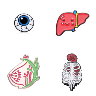 '' Hoạt Hình Sáng Tạo Đàn Organ Con Người Series '' Men Trâm Cài Quần Áo Thời Trang Phụ Kiện Túi Học Huy Hiệu Quà Tặng Cho Bạn Bè