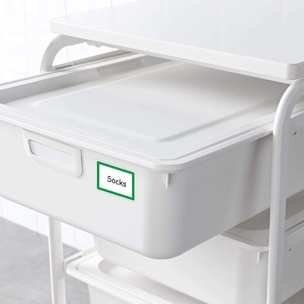 Nhãn dán tên HIGHVIEWLS, cuộn dán tổ chức nhiều màu, chất lượng cao