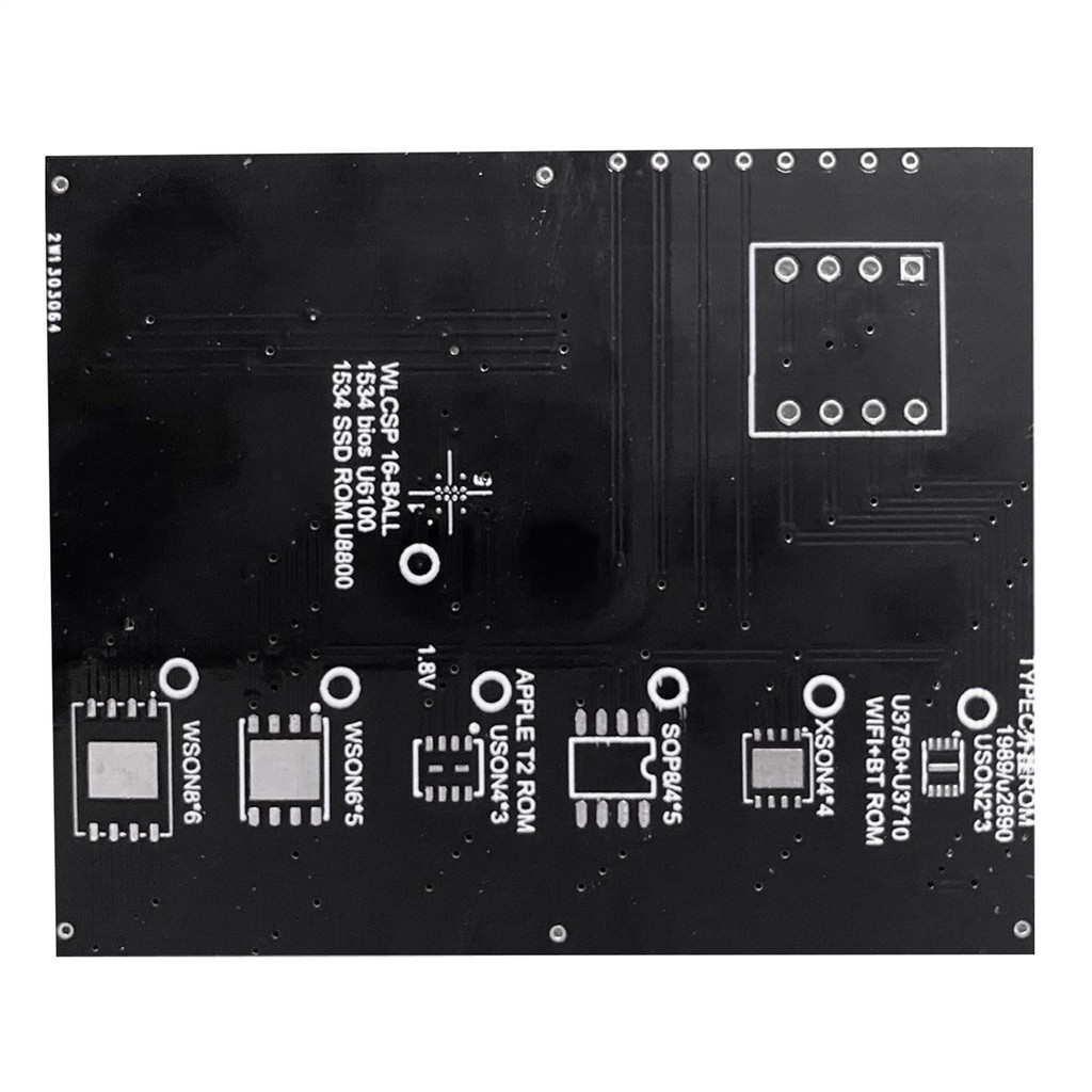 Ổ cắm đọc và ghi Chip T2 cho Air T2 Ssd Rom Typec Rom Holder