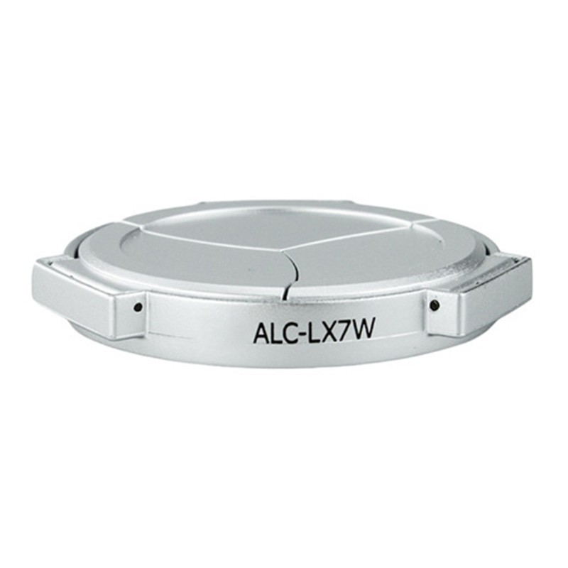IOR Auto Lens Caps ALC-LX7 cho DMC-LX7 Leica D-LUX6 Slim Lens Protector Cover Đen Bạc