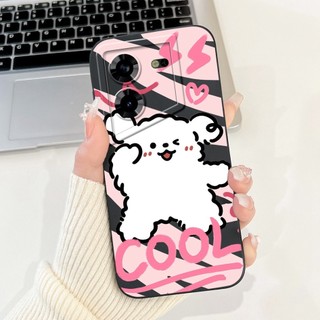 Vỏ Cho Tecno Pova 5 Vỏ Mềm Hoạt Hình Đáng Yêu Bao Gồm Tất Cả Silicon Chống Sốc TPU Ốp điện thoại Cho Tecno Pova5 4G LH7n Ốp điện thoại