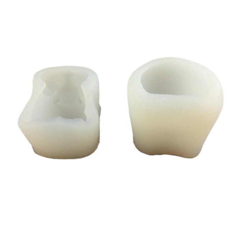 3D Hamster Khuôn silicon làm bánh/thạch/pudding/xà phòng/nến/thạch cao DIY