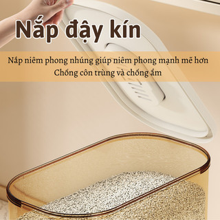 Thùng gạo Myd.23 hiện đại, chất liệu bền đẹp, nắp kín, chống ẩm và côn trùng hiệu quả