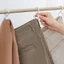 Móc khóa chống gió YICA, Móc treo quần áo có thể tái sử dụng hình chữ S, Quần áo mũ thực tế Quần áo chống mài mòn Đa chức năng Móc rèm tắm