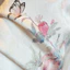Phong cách Trung Quốc mới Retro Jacquard Nút Vòng cổ tròn thanh lịch Áo dài tay nữ ngọt ngào