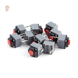 TWE 10 Cái Nút Tắt Tiếng Kailh 6 * 6 * 7.3 Nút Chuột Không Dây Im Lặng Micro VN