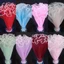 Gói Bó Hoa CORALTIDE, Bao Bì Hoa Sợi Sóng Ngọc Trai 28cmx4Yards, Bao Bì Trang Trí Lưới Ren Chất Liệu Viền Ngọc Trai Cung Cấp Bao Bì Tiệc Cưới