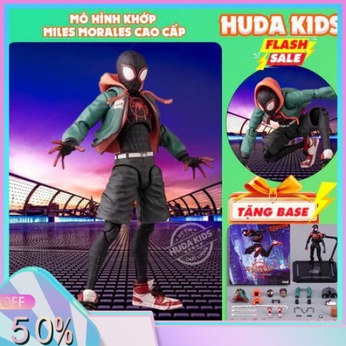 【COD】Mô hình spiderman miles morale Miles Anime Nhân Vật Hành Động ...