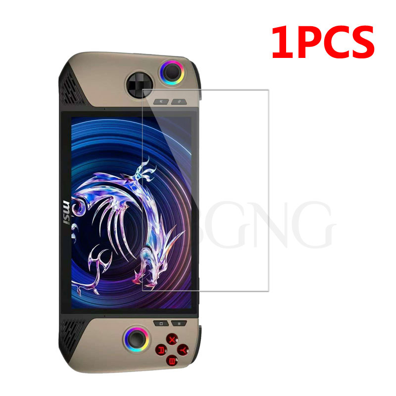 Kính + Túi Cho Móng Vuốt 8 AI + 2025 Bảo Vệ Màn Hình Kính Cường Lực Phim EVA Di Động Dành Cho MSI Claw 8 AI + Phụ Kiện Bảo Vệ