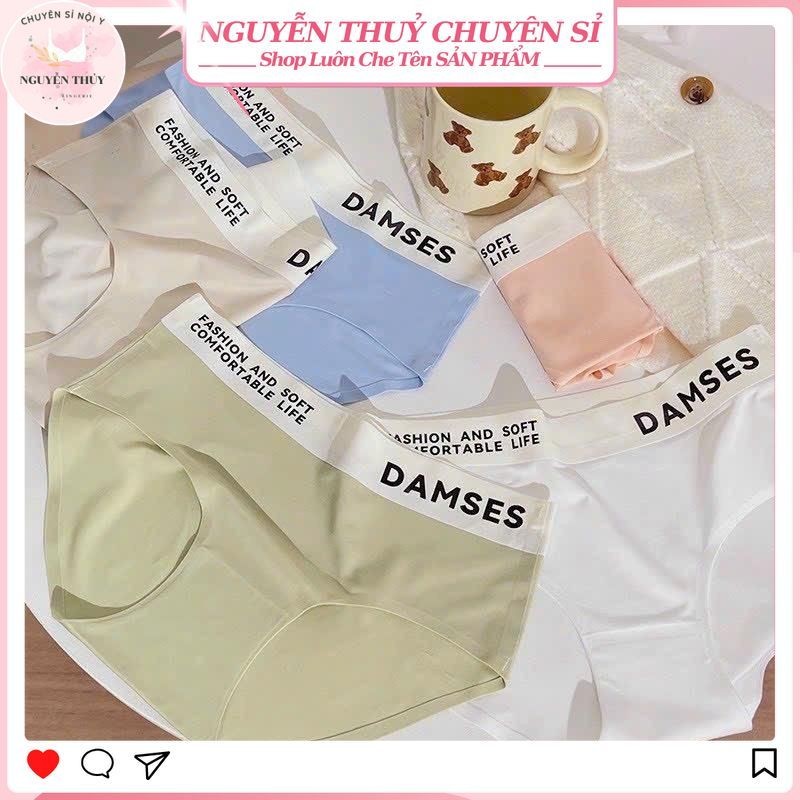 Set quần lót nữ, Quần Lót Chất Su Non DAMSES siêu mềm sexy, quyến rũ, kháng khuẩn mát lạnh Hàng Cao Cấp S69