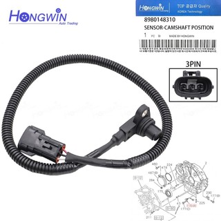 Cảm Biến Vị Trí Trục Cam Cho Xe Tải Isuzu Elf 4HK1 6HK1 Hitachi ZX200-3 ZX170W ZW220 Máy Xúc OEM 8980148310