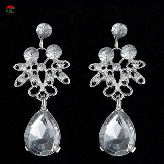 Cô Dâu Không Phai Màu Kim Cương Giả Vòng Cổ Bông Tai Chống Phai Màu Không Gây Dị Ứng Trang Sức Thời Trang