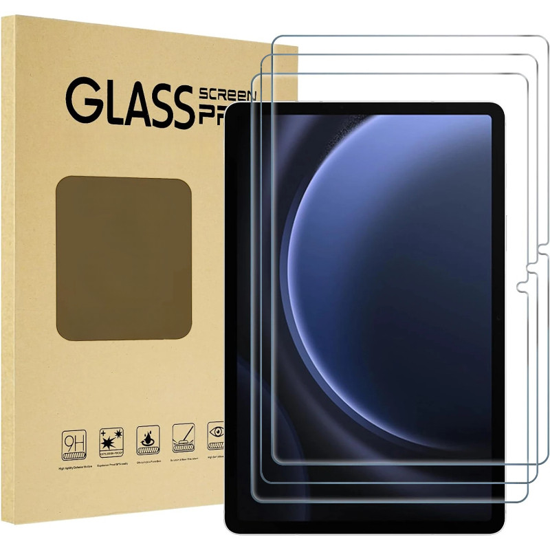 Full Cover HD Phim Kính Cường Lực Trong Suốt Cho Samsung Galaxy Tab A9 Plus A7 Lite A8 8.7 10.4 10.5 11 inch Chống Ánh Sáng Xanh Chống Cháy Nổ Máy Tính Bảng Bảo Vệ Màn Hình Phim Thủy Tinh Mờ