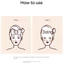 Kem che khuyết điểm PYCOU Tip, Cover Perfection 3 màu Liquid Concealer Stick, Dưỡng ẩm toàn diện Độ phủ sáng không thấm nước Kem nền làm sáng da mặt