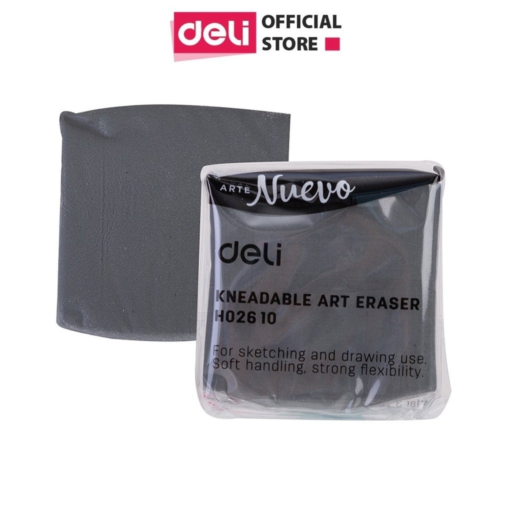 [ 2 CỤC ] Cục Gôm Tẩy Đất Sét DELI H02610