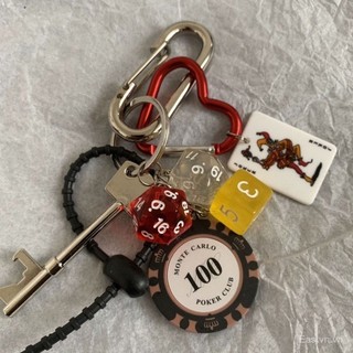 [Keychain] Móc khóa cao cấp chính hãng Ironworks, mặt dây chuyền túi niche, trang trí hợp thời trang cho nam và nữ KMAY