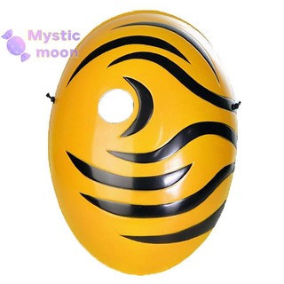 [Huyền bí] Anime Nhật Bản Cosplay Tobi Obito Mặt nạ Halloween Hóa trang Akatsuki Madara Sasuke Cosplay Mặt nạ nhựa cao su dành cho nam nữ [Mới]