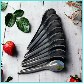 [Combo 5 Cái] Muỗng Inox Sáng Bóng – Không Gỉ Sét, Ăn Cơm Cháo Súp – Trường An VN