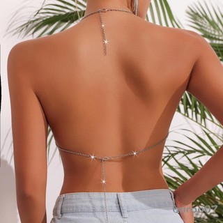 Dây Xích Nữ Dây Xe Tăng Áo Không Tay Sparly Vỏ Hình Sequin Cami Đồ Lót