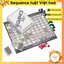 Trò chơi Sequence chip nhựa game gia đình vui vẻ Tigar