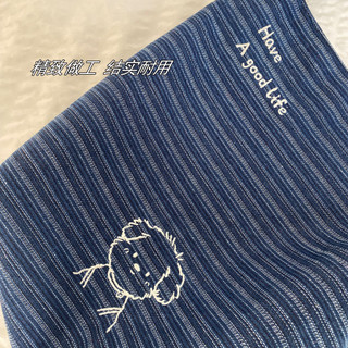 2026 Mới Tote Đeo Vai Thường Ngày Túi Dung Tích Lớn Denim Vải Thêu Hai Mặt