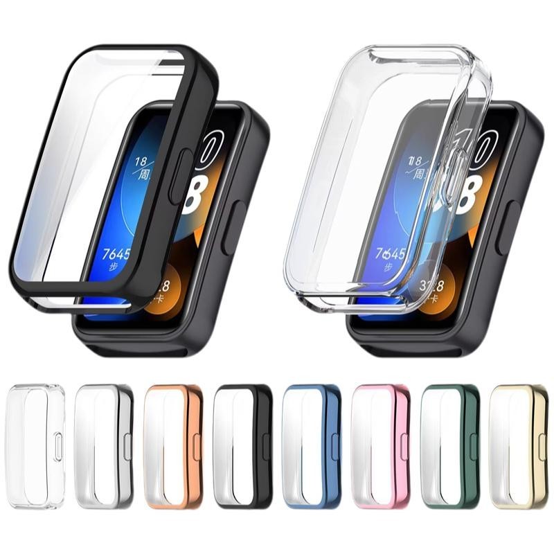 Dành Cho Huawei band 10 8 9 Vỏ Bảo Vệ Trong Suốt Silicon tpu Mềm Bao Phụ Kiện Vỏ Bảo Vệ Toàn Diện Huawei band8 band9 Vỏ