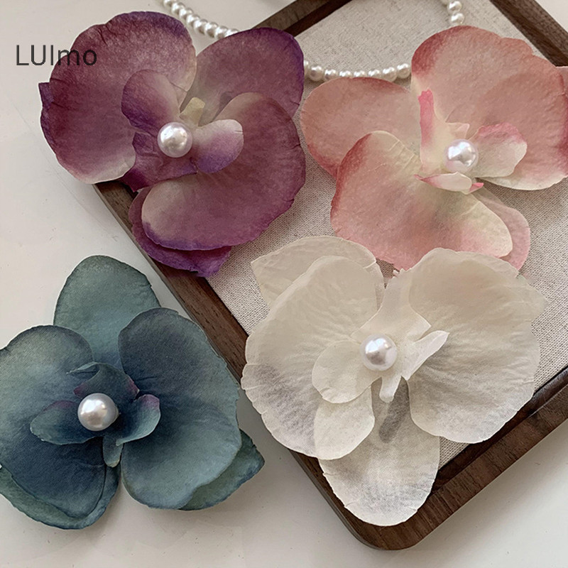 Luimo 2024 Mới Lan Kẹp Tóc Bé Gái Kẹp Tóc Bên Biển Kỳ Nghỉ Mũ Phụ Kiện Tóc Kẹp Bên SBS