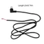 BTF Male USB C to Open End 2Pin Dây cáp nguồn mở rộng 22AWG cho loa máy ảnh