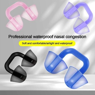 JKDESIGN - Kẹp Mũi Bơi Silicone Mềm, Chống Thấm Nước, Nhiều Màu Sắc An Toàn, Phù Hợp Cho Bơi Lội, Lặn Và Lướt Sóng