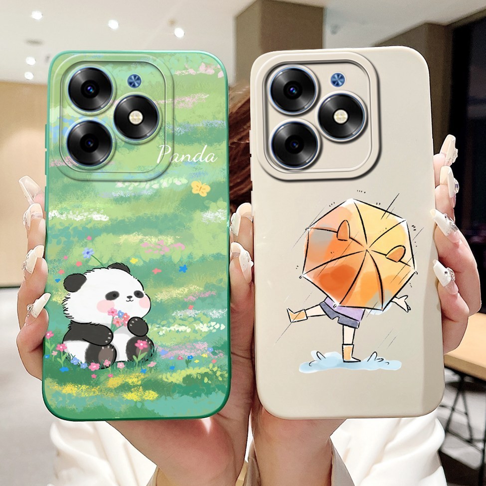 Ốp lưng KI7 Tecno Spark 10 Pro Vỏ silicon chống sốc thời trang sơn dễ thương Vỏ điện thoại Techno Spark 10 Pro